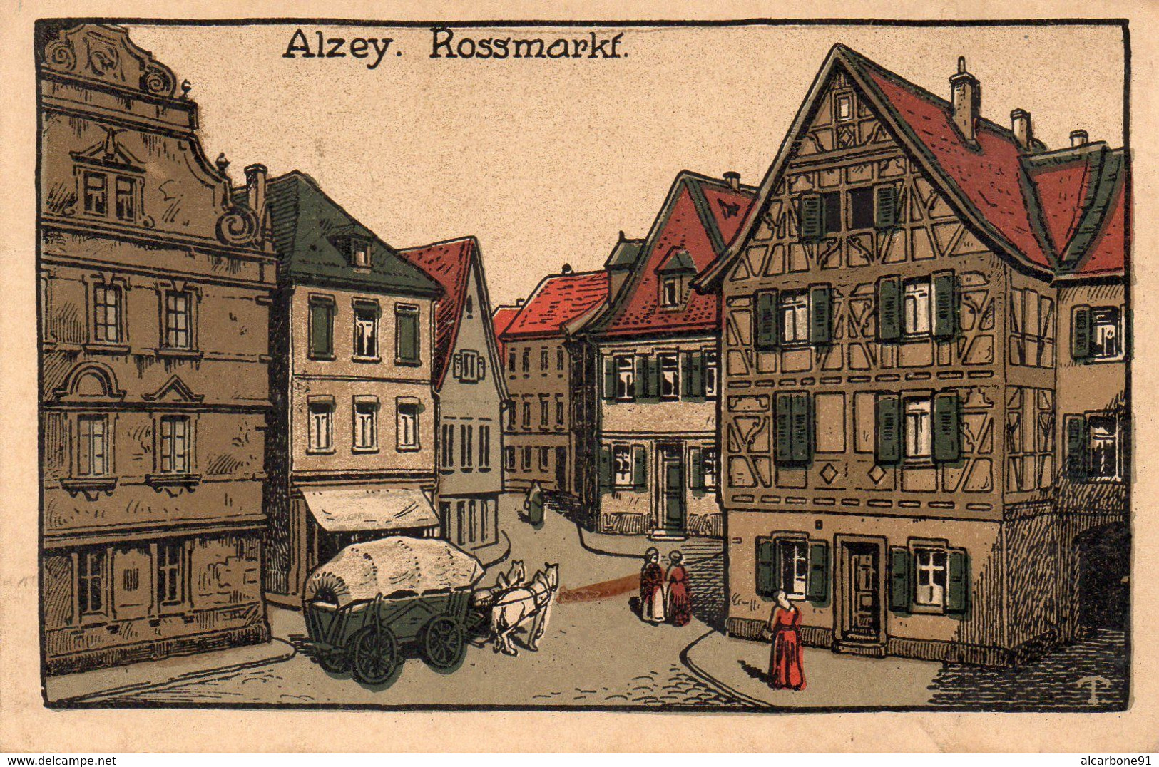 ALZEY - Rossmarkt - Alzey