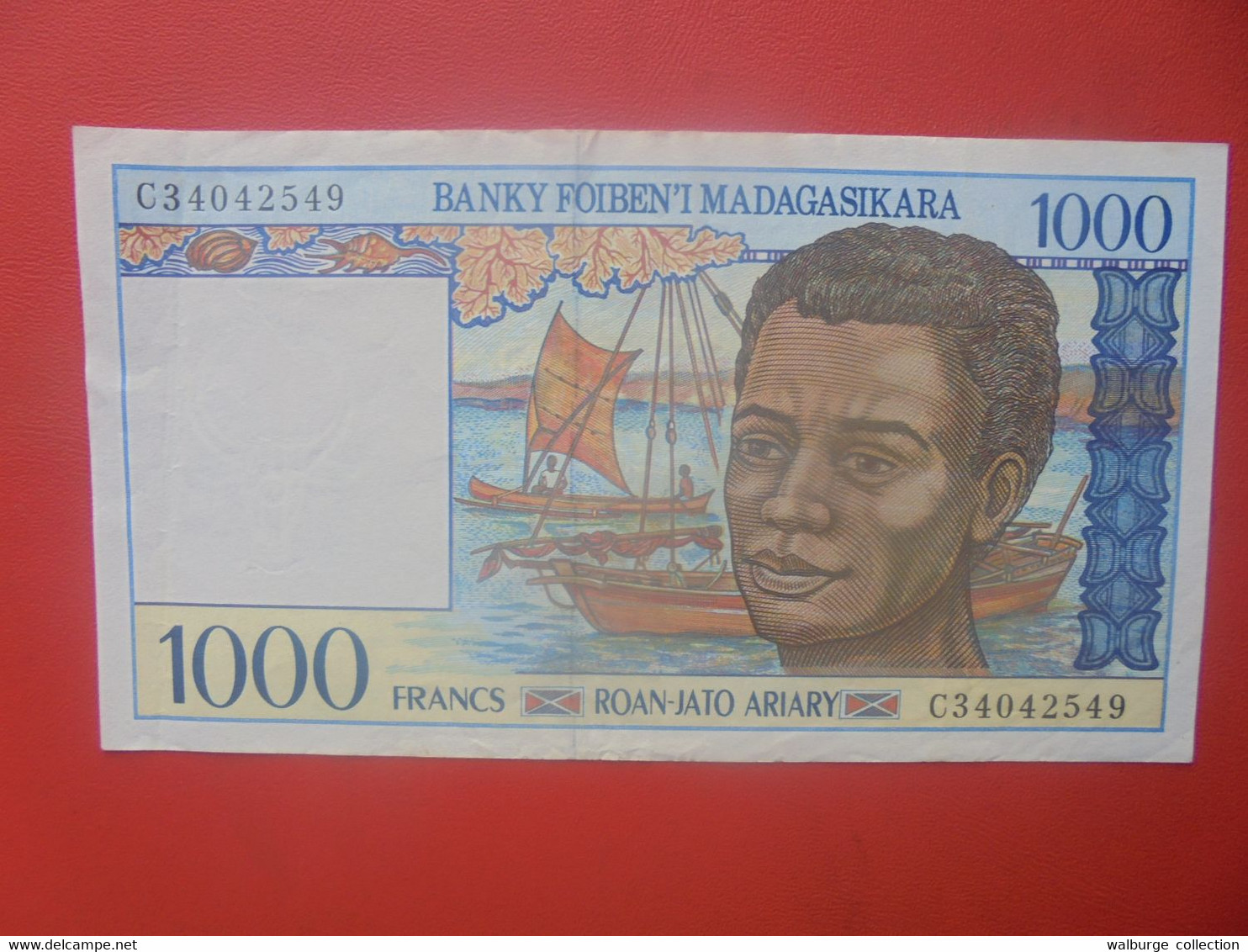 MADAGASCAR 1000 Francs 1994 Circuler(L.7) - Madagascar