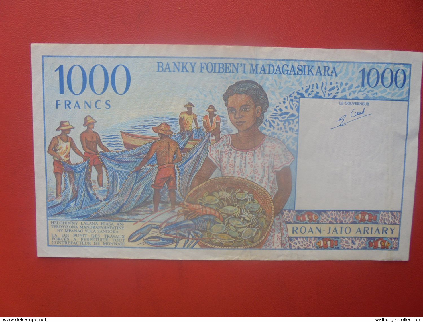 MADAGASCAR 1000 Francs 1994 Circuler(L.7) - Madagascar