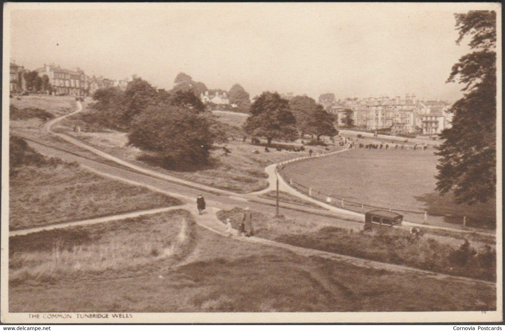 The Common, Tunbridge Wells, Kent, C.1940s - Shoesmith & Etherdge Postcard - Tunbridge Wells