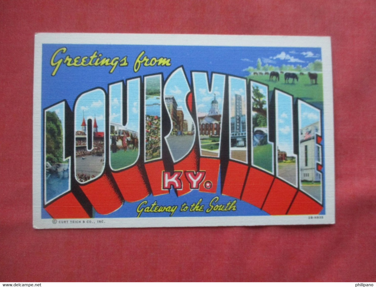 Greetings   Louisville Kentucky > Louisville   ref 5698 - Louisville