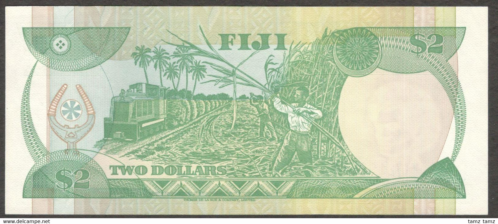 Fiji 2 Dollars 1983 Barnes Siwatibau Sign AUNC Combine Shipping - Fiji