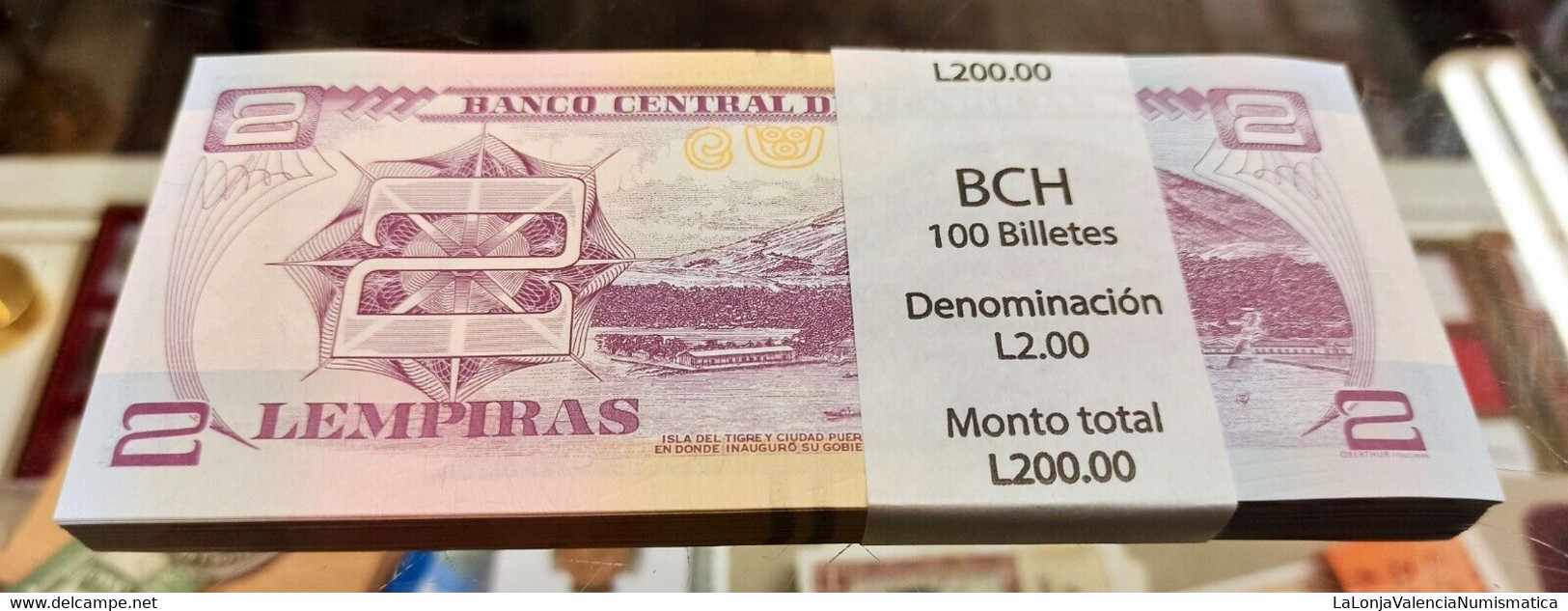 Honduras Taco 100 Billetes 2 Lempiras 2019 Pick 97d SC UNC - Honduras