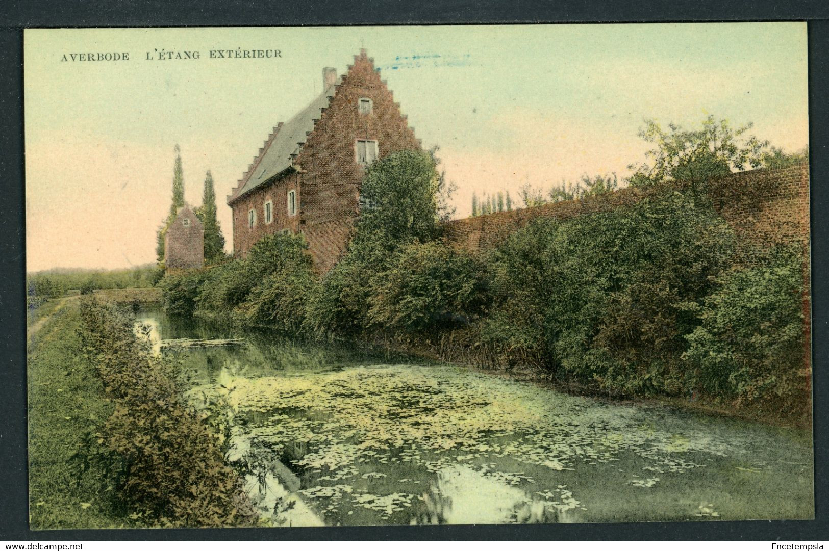 CPA - Carte Postale - Belgique - Averbode - L'Etang Extérieur - 1909 (CP21086) - Scherpenheuvel-Zichem