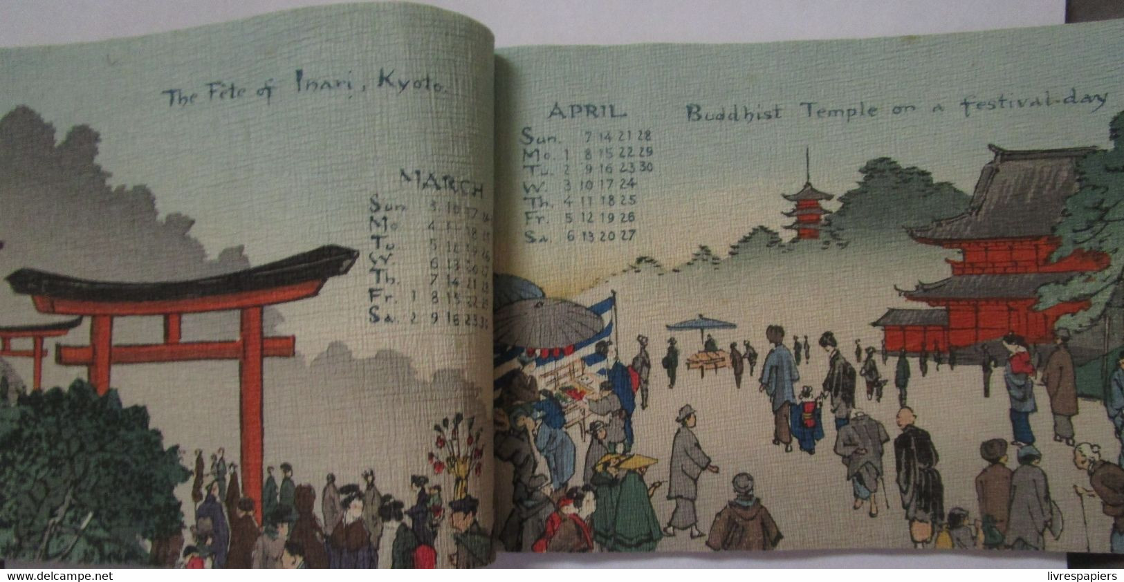 Japon Great Festivals Of Japan 1929 Illustrée Hasegawa Livret - Other & Unclassified