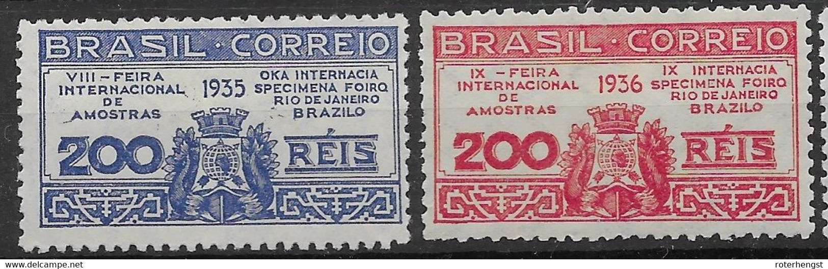 Brazil 1935 6 Euros Mh* - Nuevos