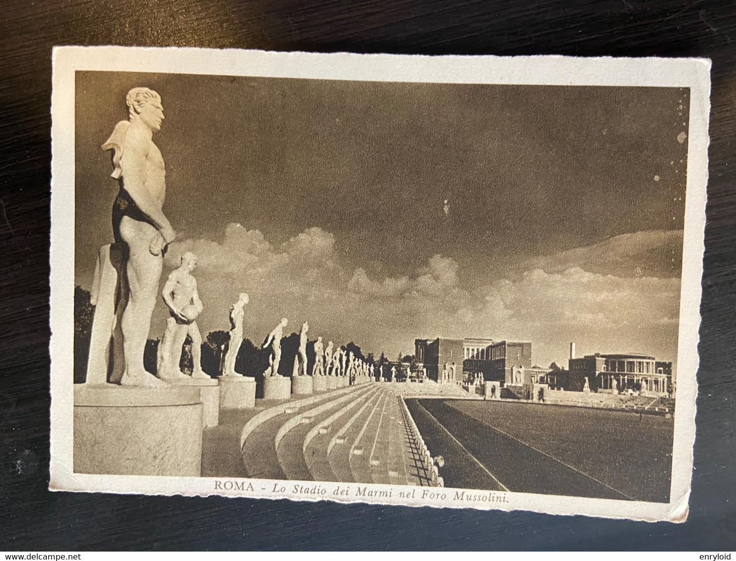 Roma Lo Stadio Dei Marmi Nel Foro Mussolini 1936 - Stades & Structures Sportives