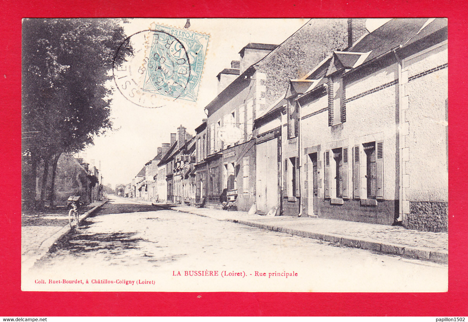 F-45-La Bussiere-01A23  Rue Principale, Cpa - Autres & Non Classés