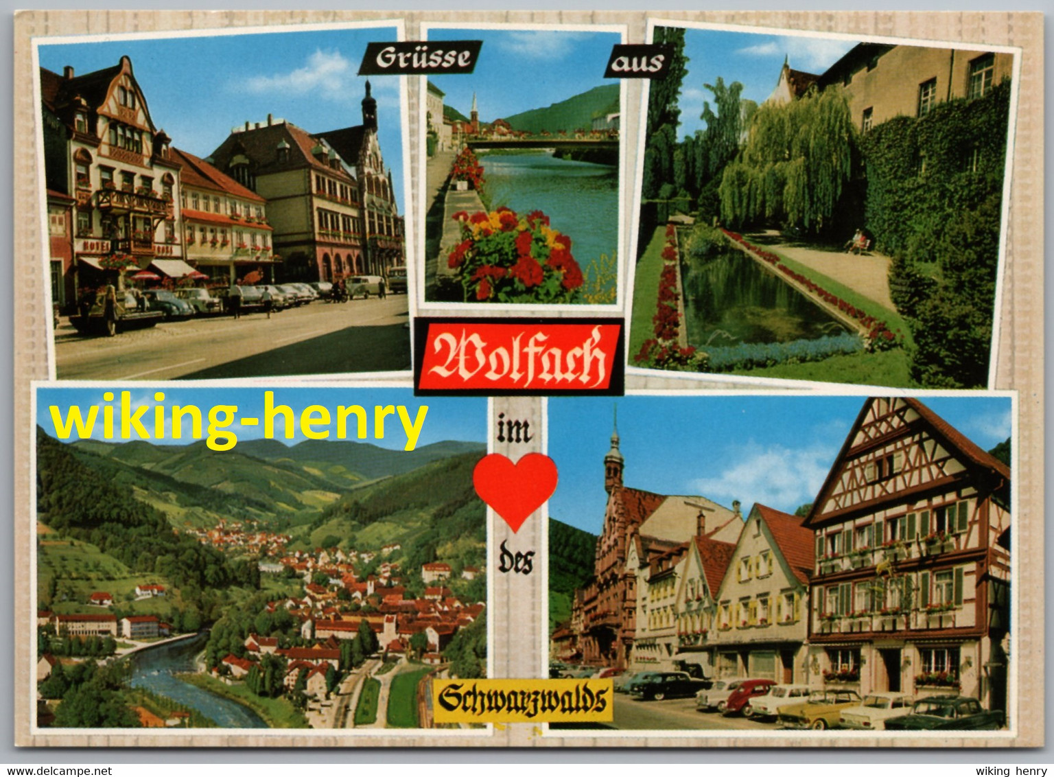 Wolfach - Mehrbildkarte 2 - Wolfach