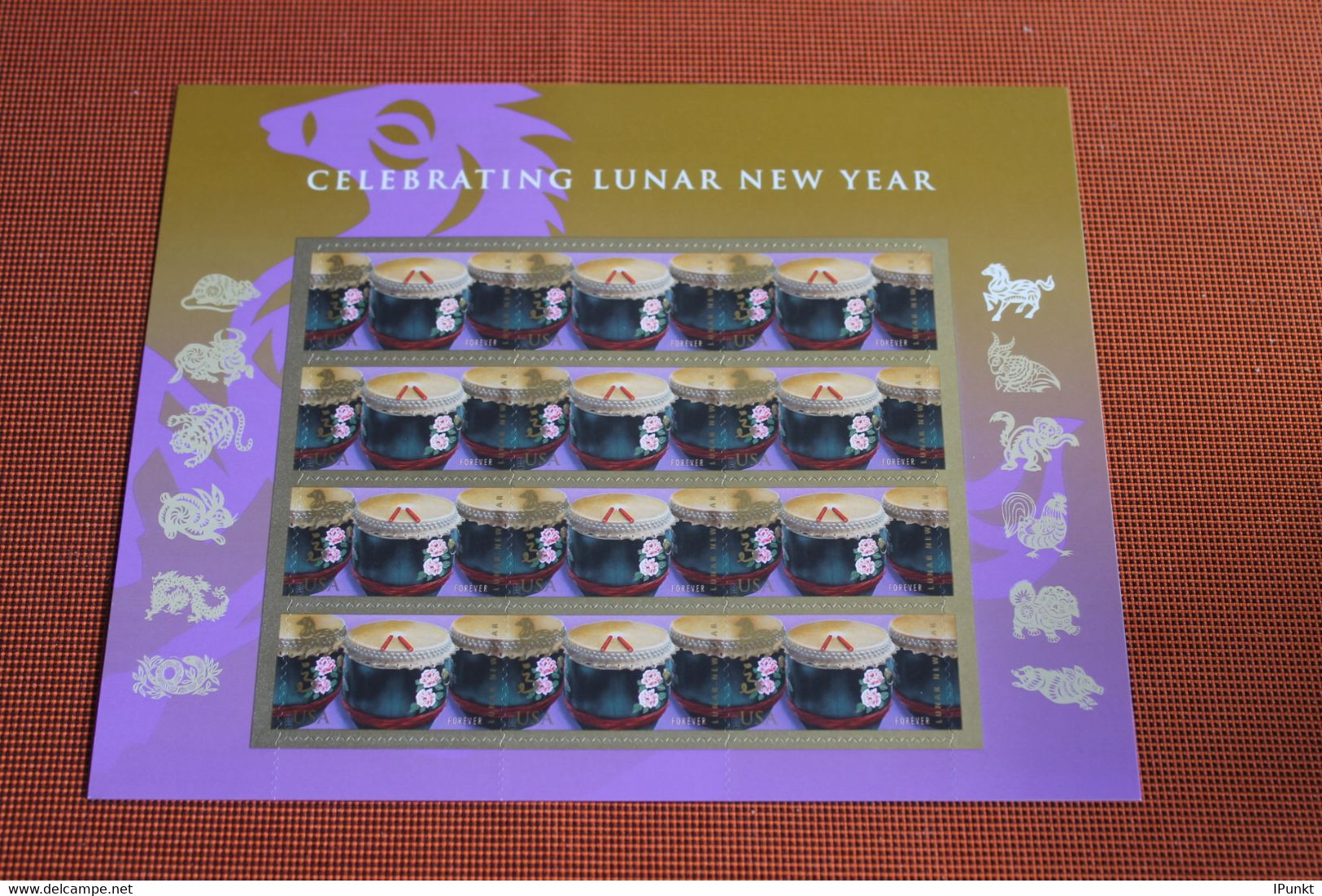 U.S.A., USA 2014, Folienbogen "Chinesisches Neujahr: Jahr Des Pferdes", MiNr. 5039 BA, MNH - Volledige Vellen
