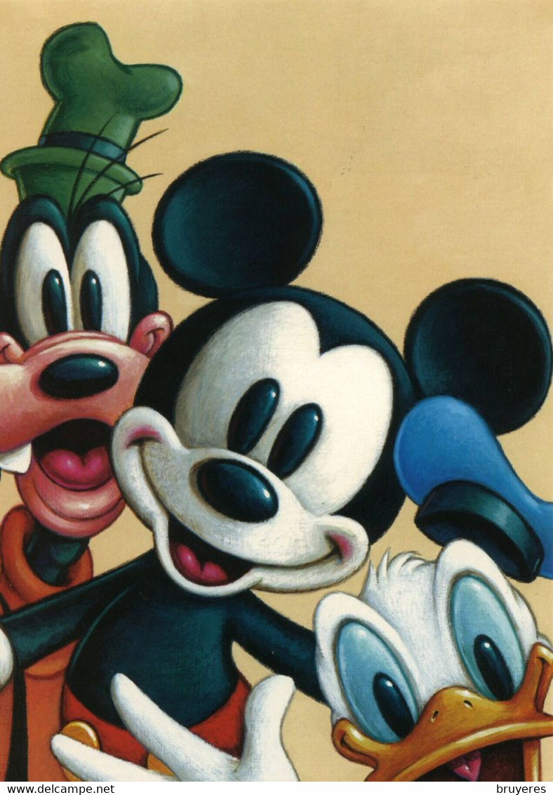 ENTIER POSTAL** De 2003 Des USA Sur CP Avec Timbre Et Illust. "MICKEY, DONALD Et DINGO" - 2001-10