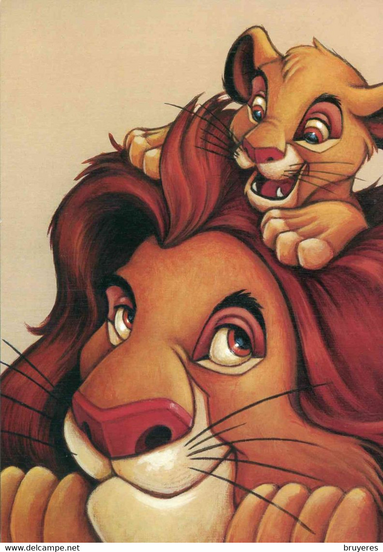 ENTIER POSTAL** De 2003 Des USA Sur CP Avec Timbre Et Illust. "MUFASA & SIMBA" - 2001-10