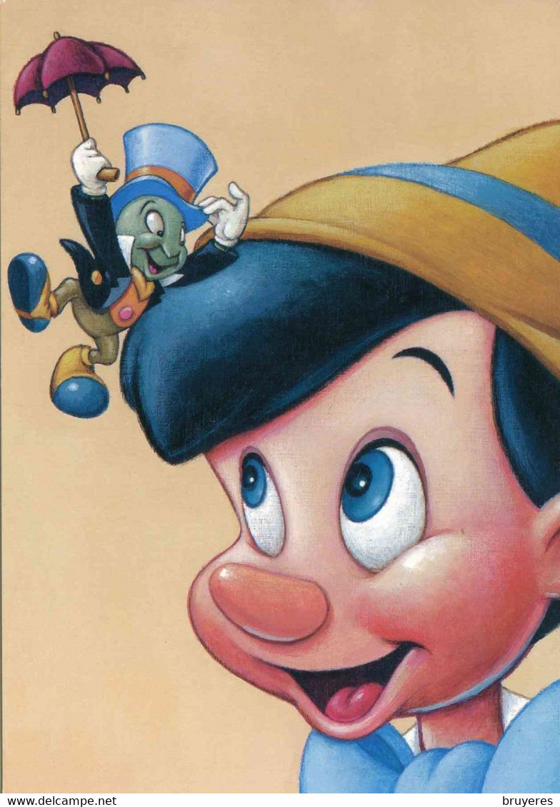 ENTIER POSTAL** De 2003 Des USA Sur CP Avec Timbre Et Illust. "PINOCCHIO & JIMINY CRICKET" - 2001-10