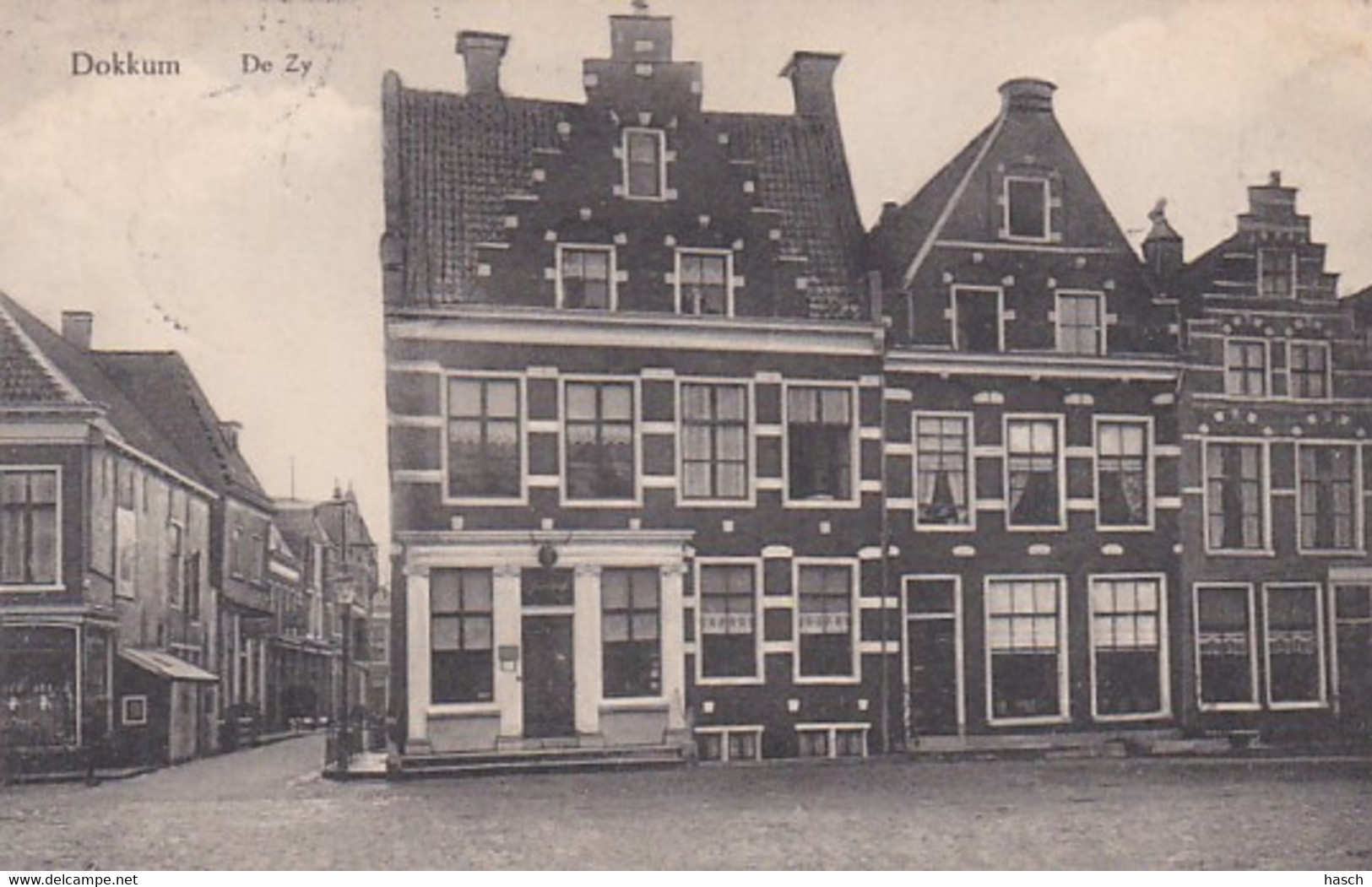 3755	6	Dokkum, De Zy (poststempel 1910) - Dokkum