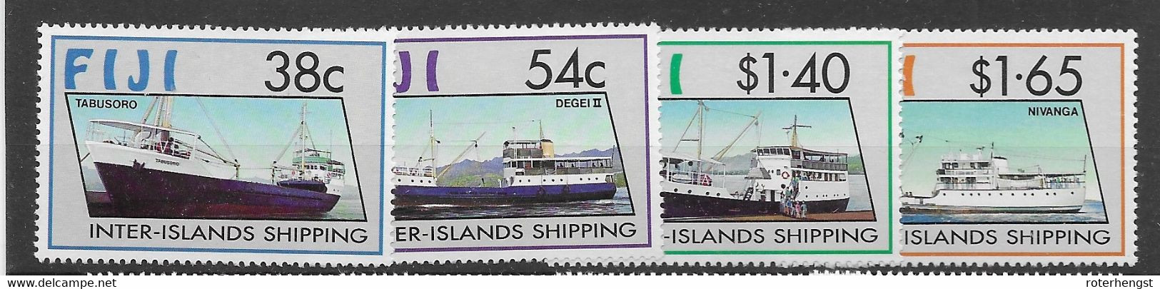 Fiji Ship Set Mnh ** 13 Euros 1992 - Fiji (1970-...)