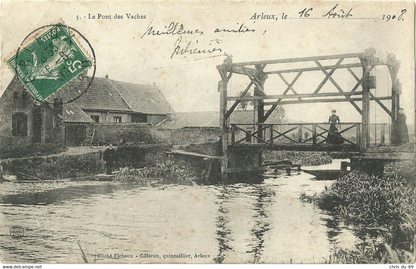 Arleux Le Pont Des Vaches - Arleux