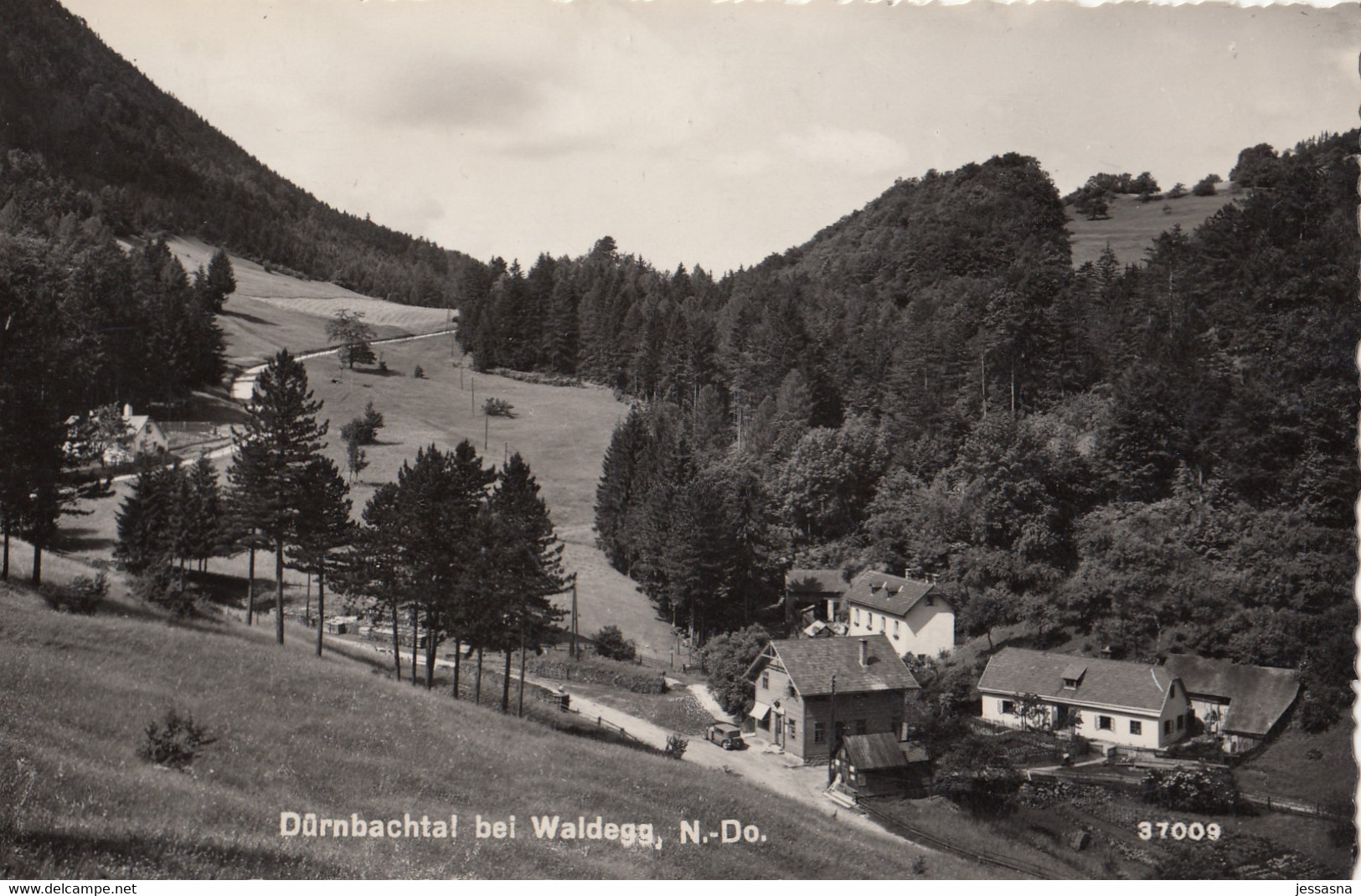 AK - DÜRNBACHTAL Bei Waldegg - Ortsansicht 1945 - Wiener Neustadt