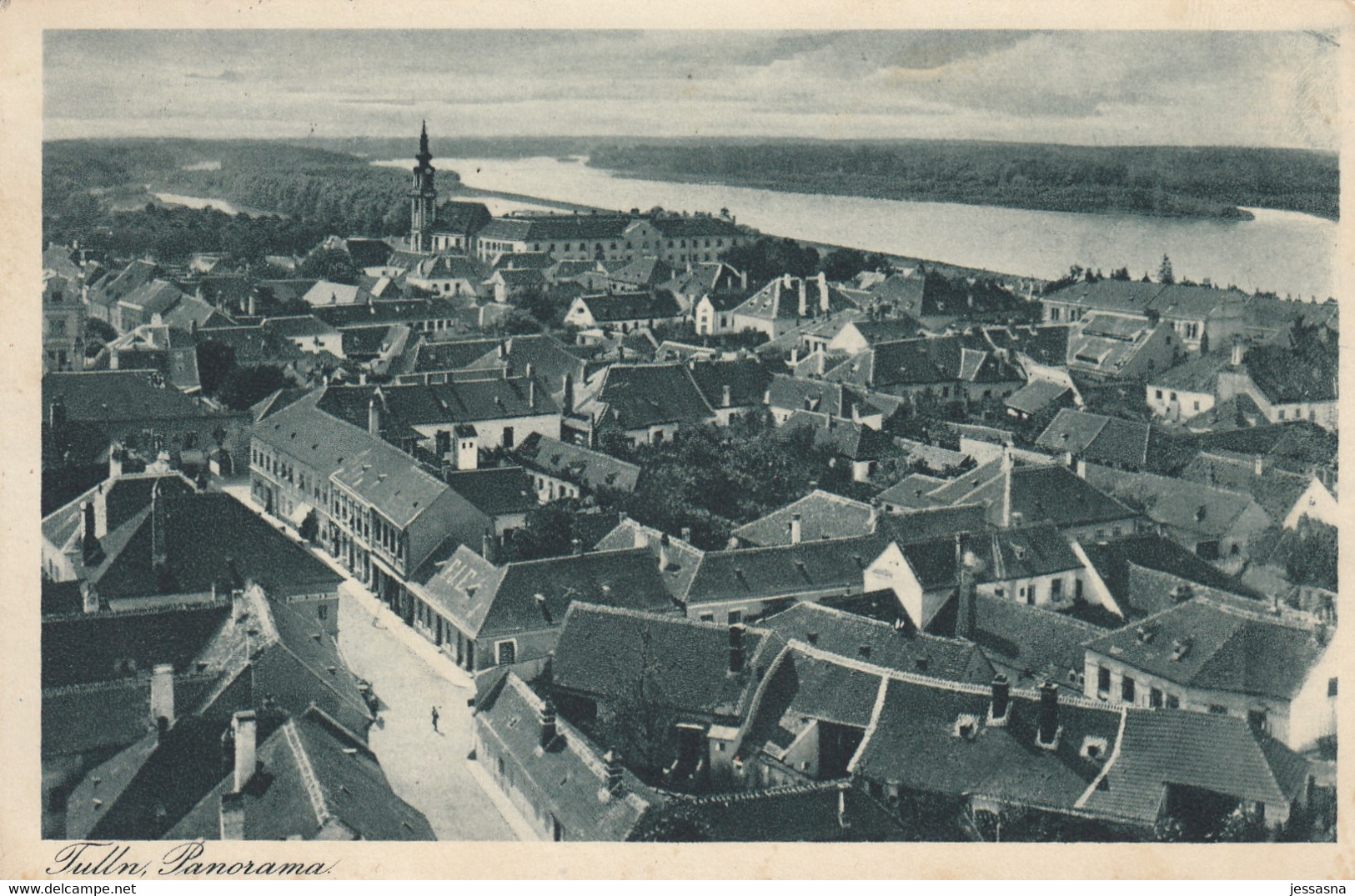 AK - TULLN A/d Donau - Panorama 1933 - Tulln