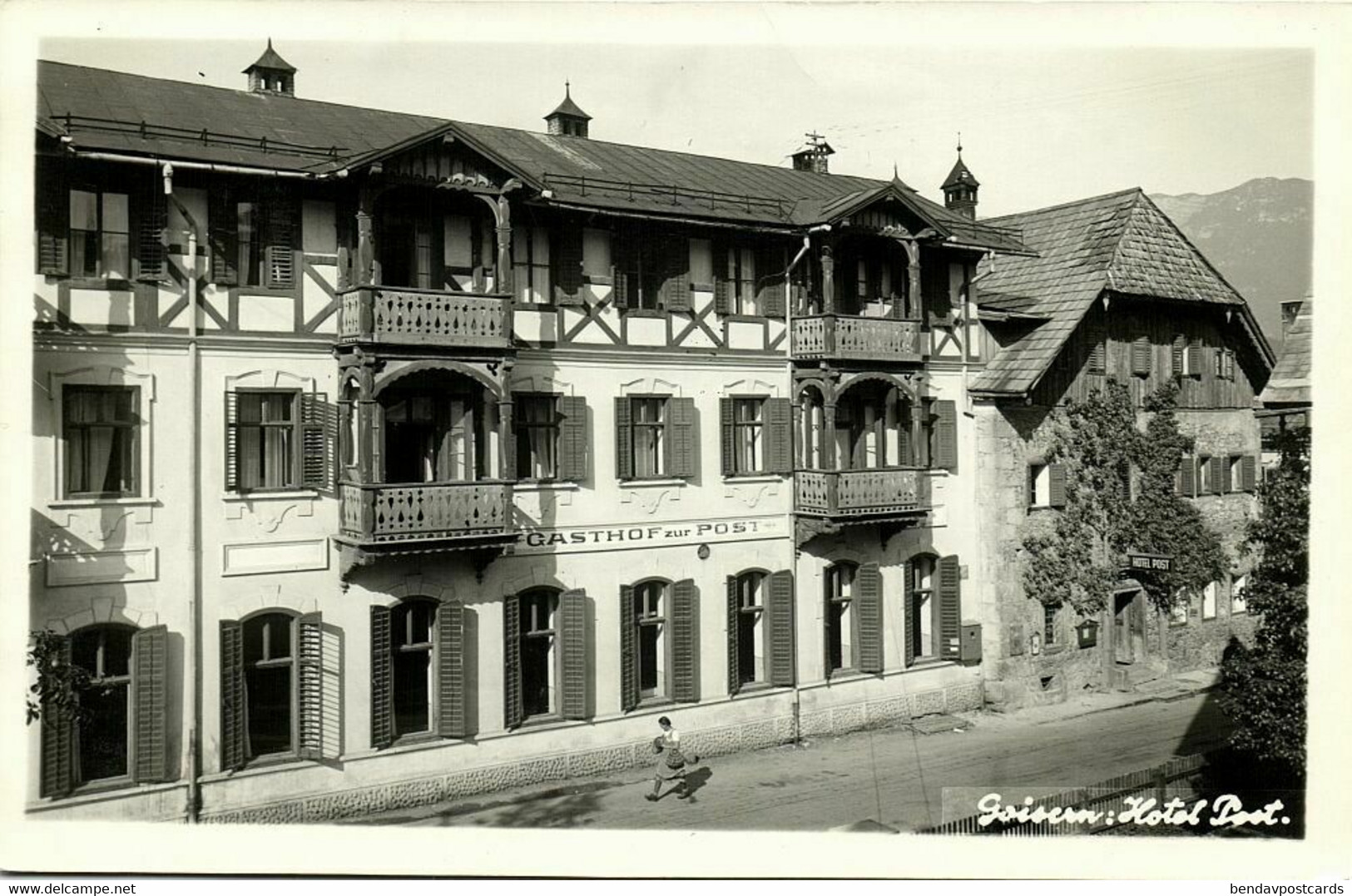 Austria, GOISERN, Hotel Post (1950s) RPPC Postcard - Bad Goisern