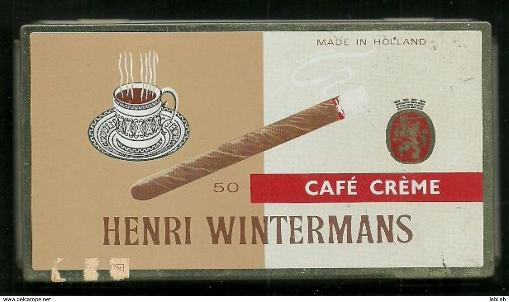 BOITE A CIGARES CAFE CREME  DES PAYS BAS - Sonstige & Ohne Zuordnung