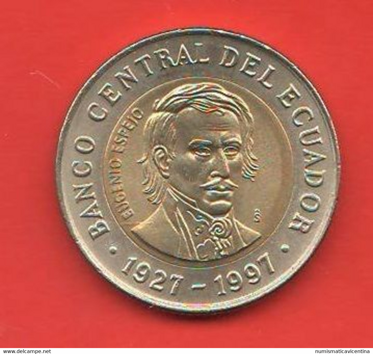 Ecuador 1000 Sucres 1997 Banco Central De Ecuador Sud America Bimetalic  Coin - Equateur