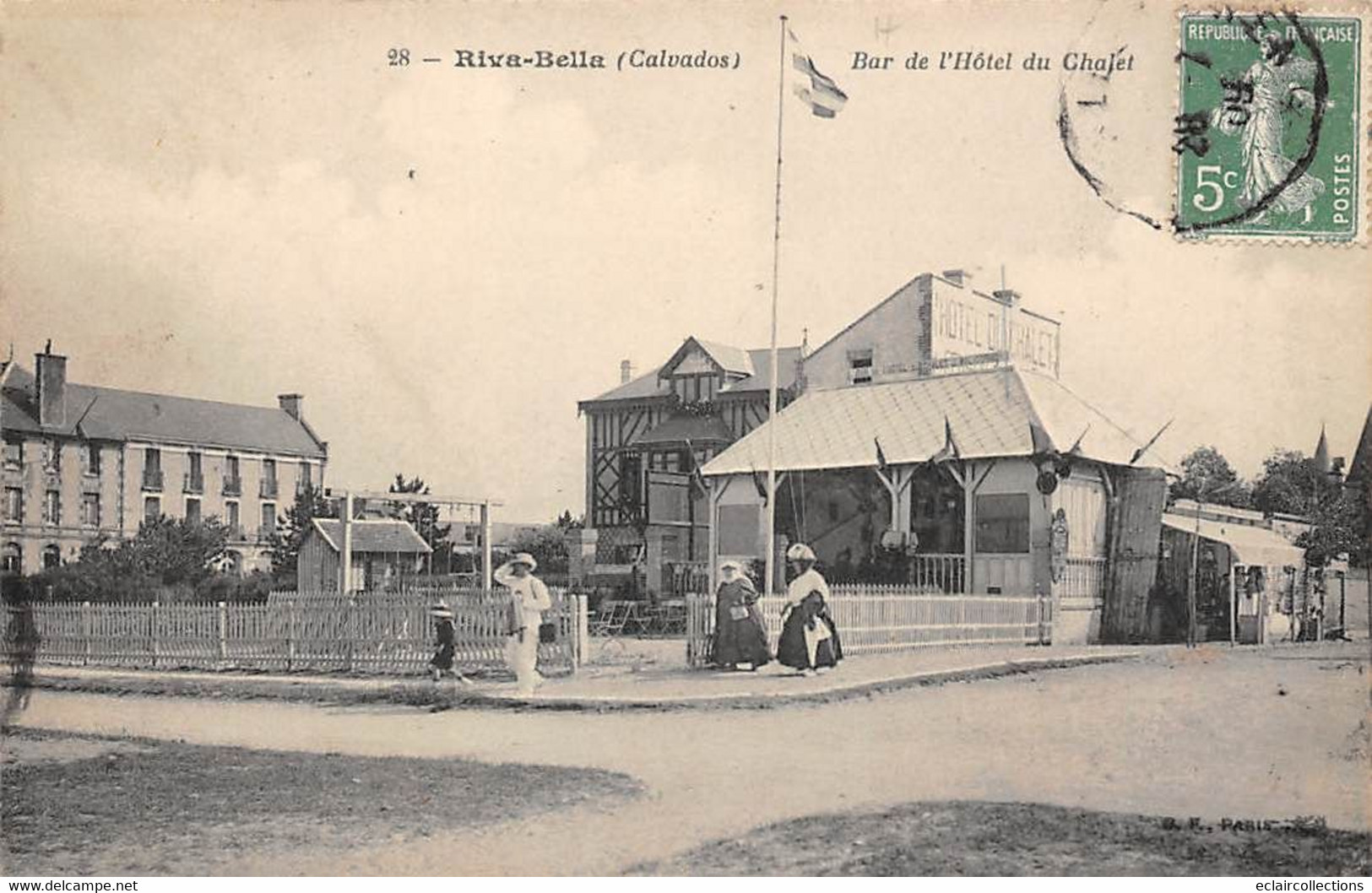 Ouistreham           14          Bar De L'Hôtel De Ville        (voir Scan) - Ouistreham