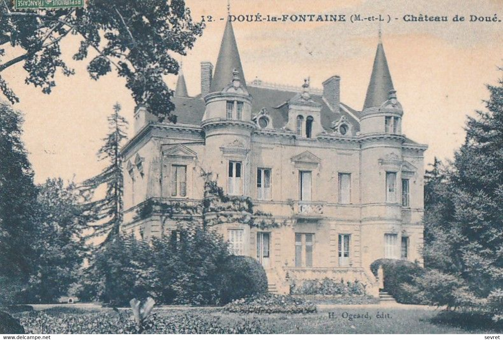 DOUE-la-FONTAINE. -  Château De Doué - Doue La Fontaine