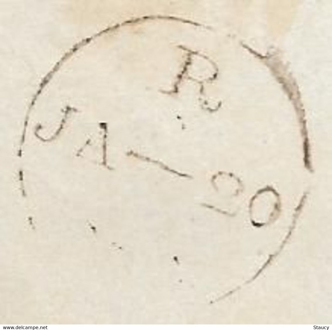 UK GB GREAT BRITAIN 1841 SG1 One Penny Black On Cover Morristown To Haverfordwest (KL) Used As Per Scan - Lettres & Documents