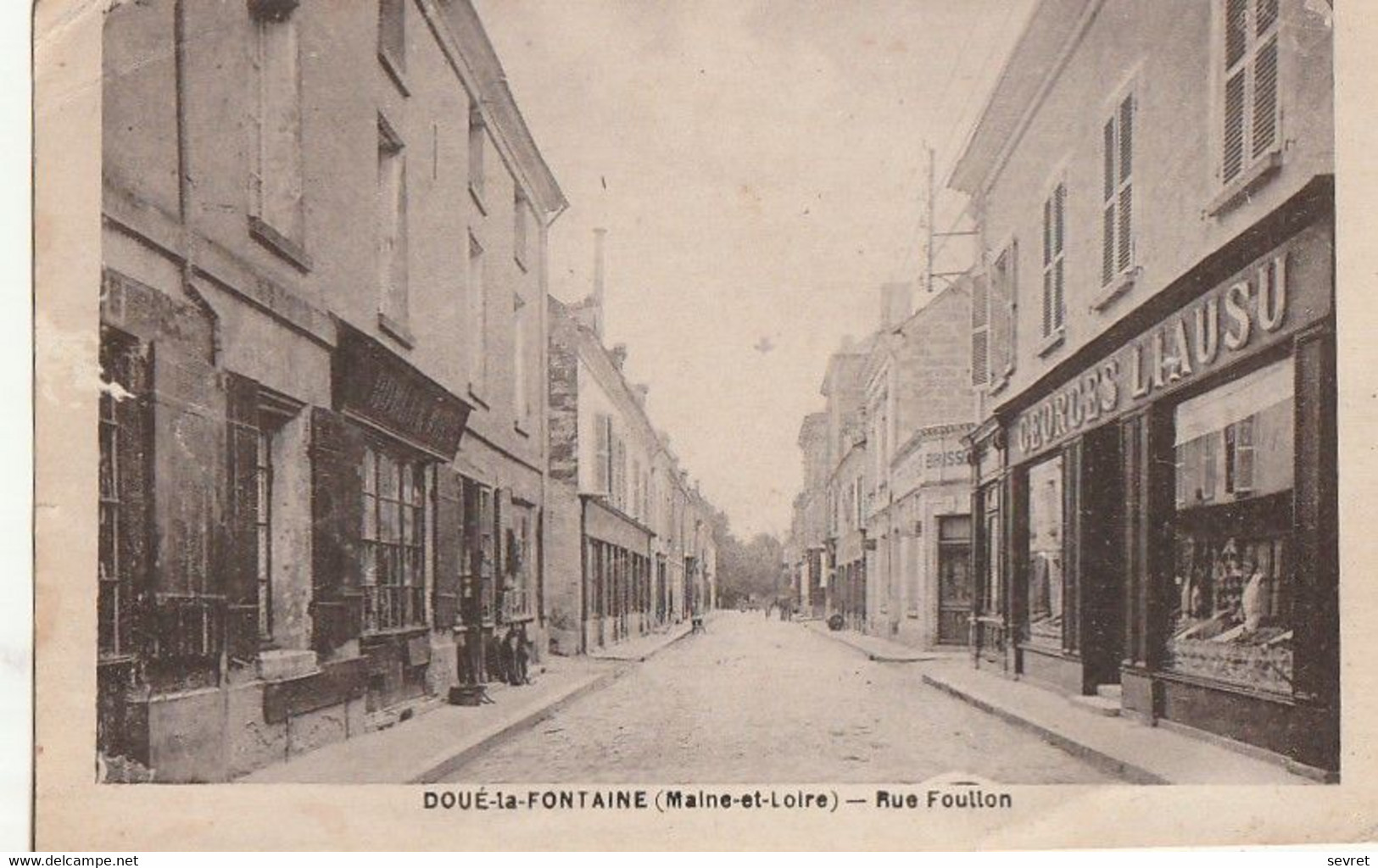 DOUE-la-FONTAINE. - Rue Foullon - Doue La Fontaine