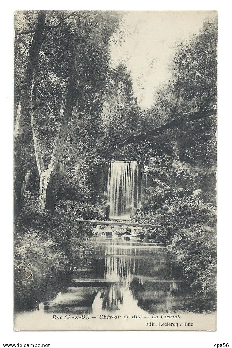 BUC - Au Château - La Cascade - Leclercq éd. - Buc