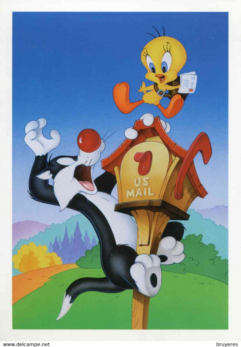 ENTIER POSTAL** De 1998 Des USA Sur CP Avec Timbre Et Illust. "SYLVESTER & TWEETY" - 1981-00