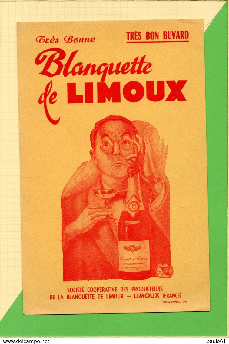 Buvard & Blotting Paper : Blanquette De LIMOUX  & LIMOUX - Drank & Bier