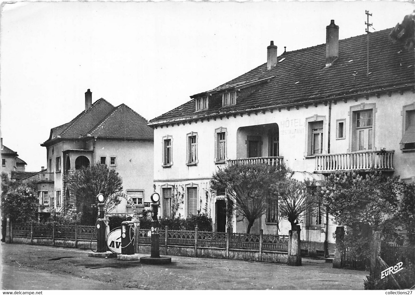 57-PUTTELANGE- HÔTEL DE L'ANCIENNE GARE - VOIR POMPE A ESSENCE - Puttelange