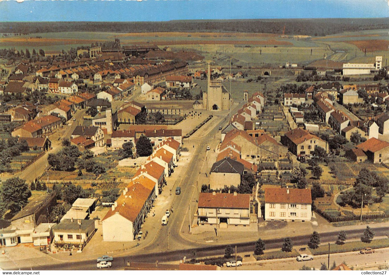 57-AUMETZ- VUE DU CIEL - Other & Unclassified