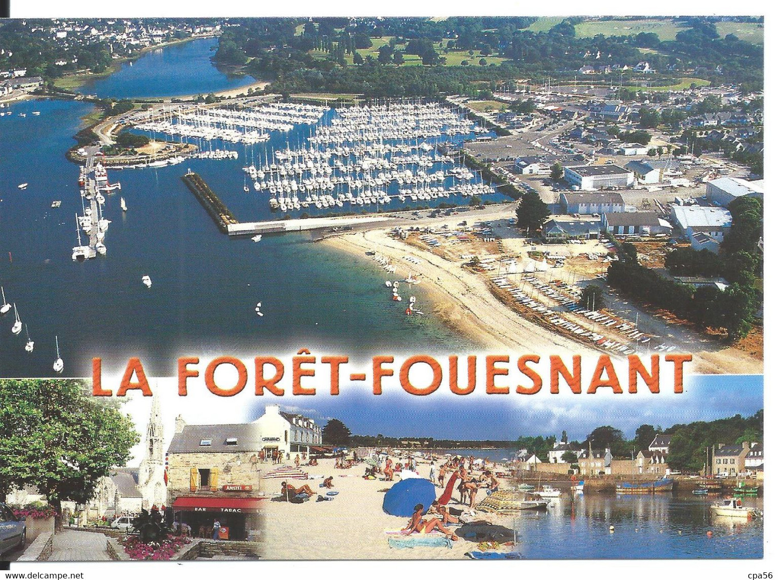 La FORÊT FOUESNANT - Carte Multivues Port La Forêt - Kerléven - YCA Caoudal éd. > VENTE DIRECTE X - La Forêt-Fouesnant