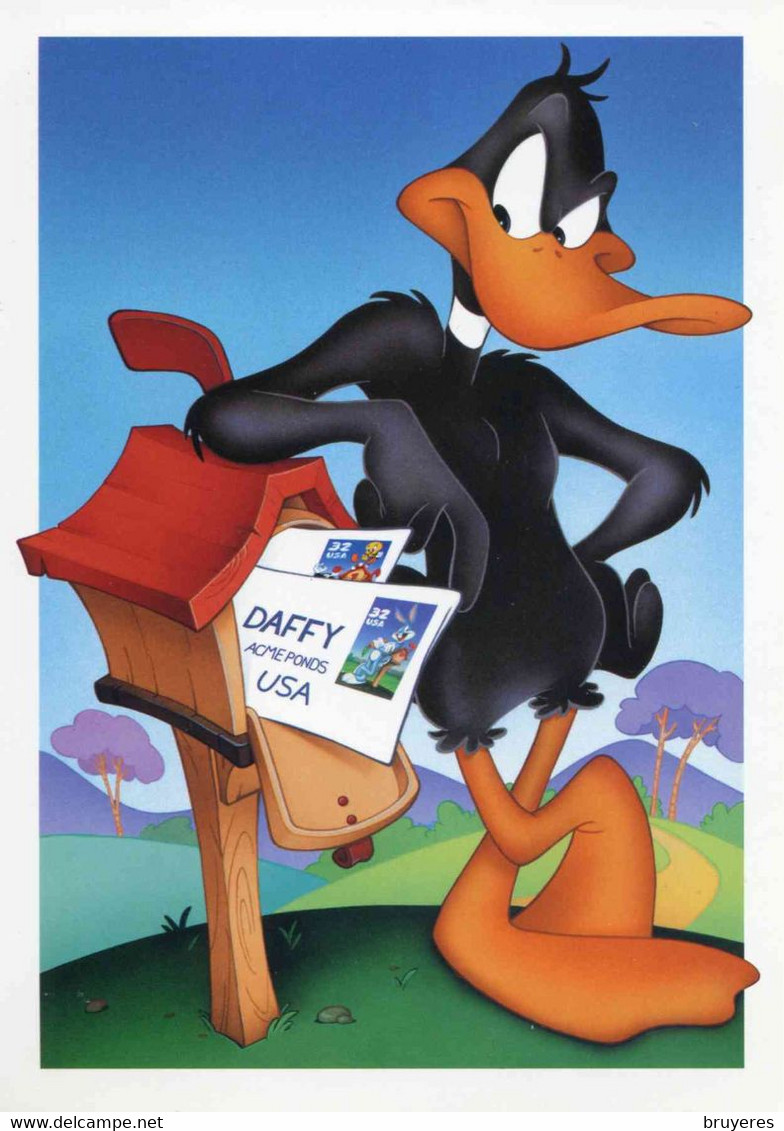 ENTIER POSTAL** De 1999 Des USA Sur CP Avec Timbre Et Illust. "DAFFY DUCK" - 1981-00