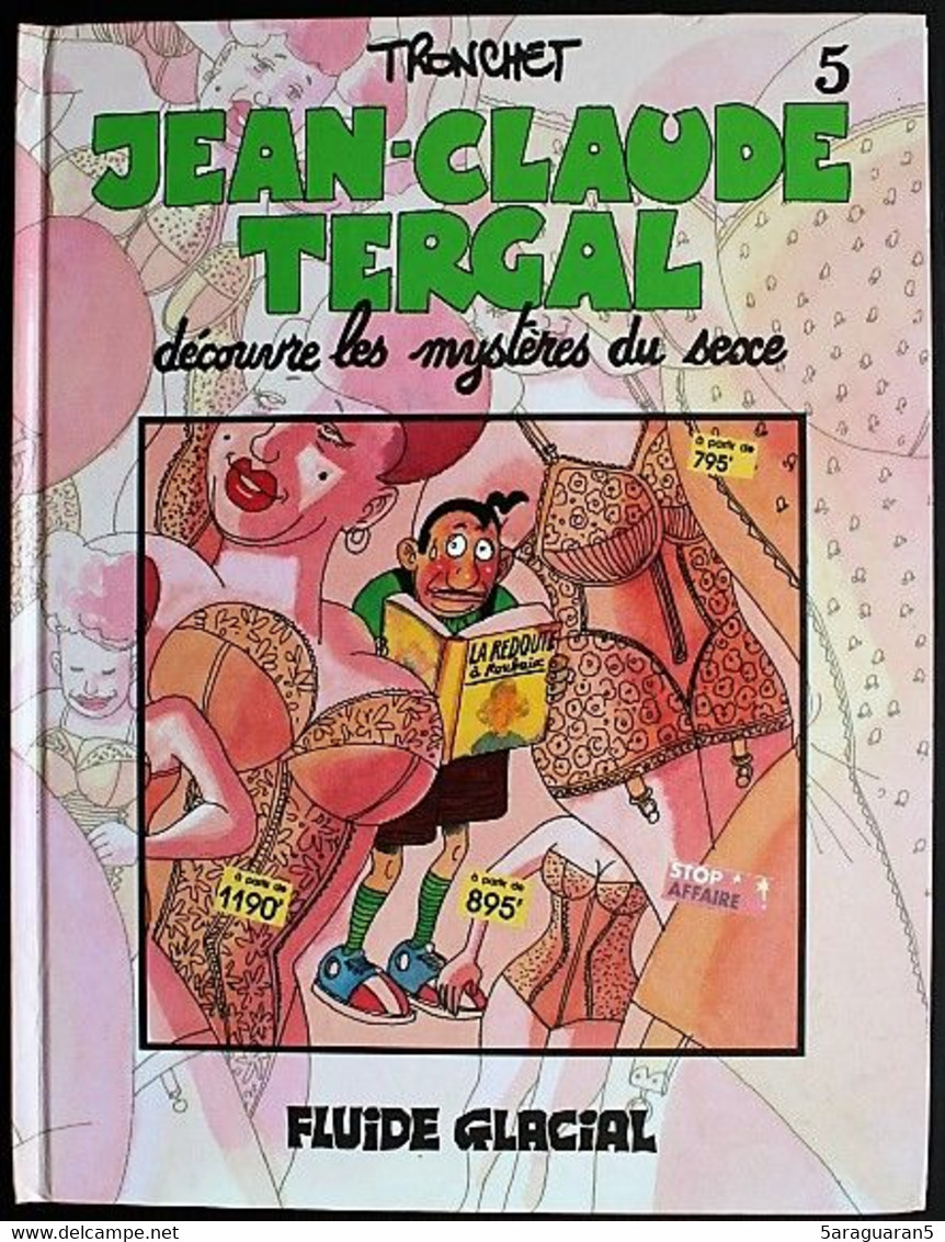 BD JEAN CLAUDE TERGAL - 5 - Jean-Claude Tergal Découvre Les Mystères Du Sexe - Rééd. 1997 - Jean-Claude Tergal