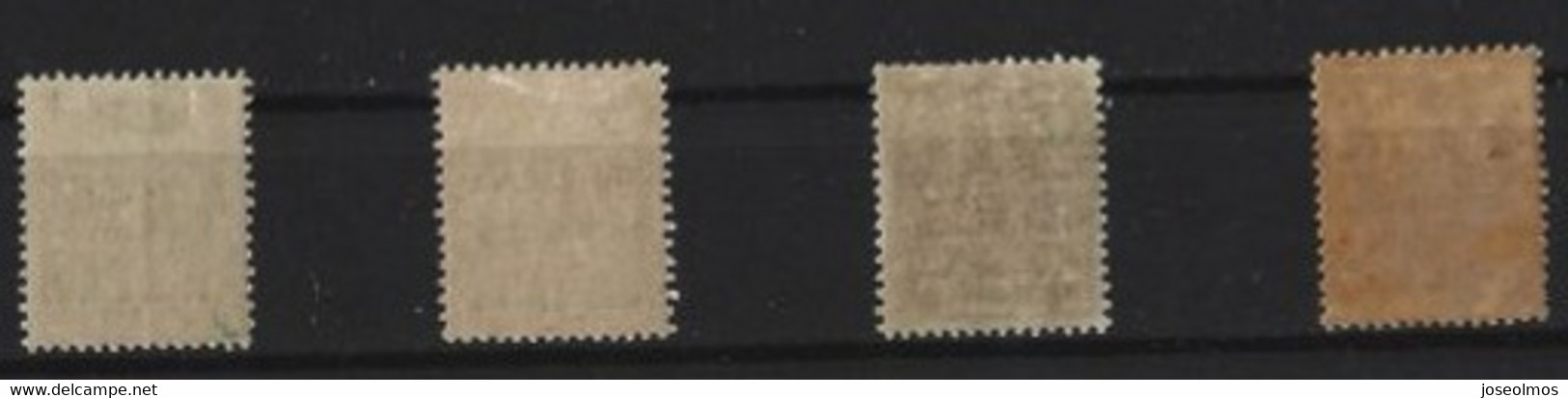 TIMBRES NOUVELLES HEBRIDES NEUF N°15* 16* 17* 18* - Nuevos