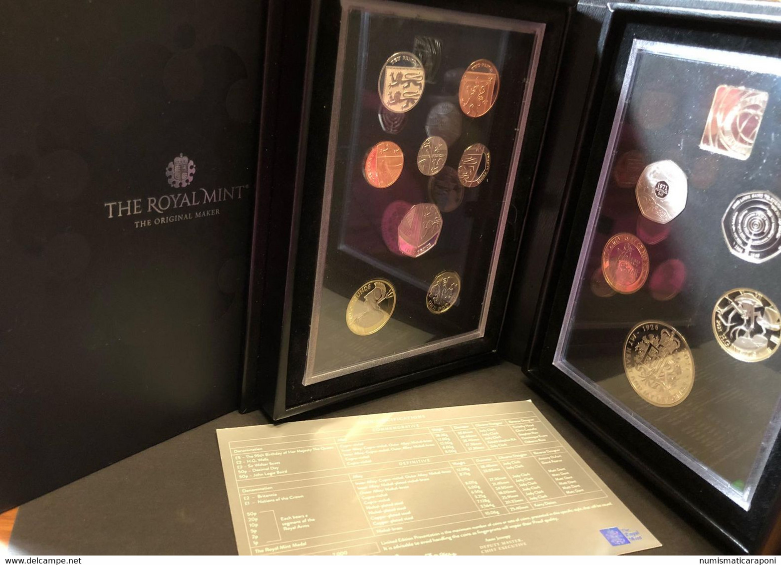 Gran Bretagna Great Britain The 2021 United Kingdom Proof Coin Set Limited Edition 7,000 - Mint Sets & Proof Sets