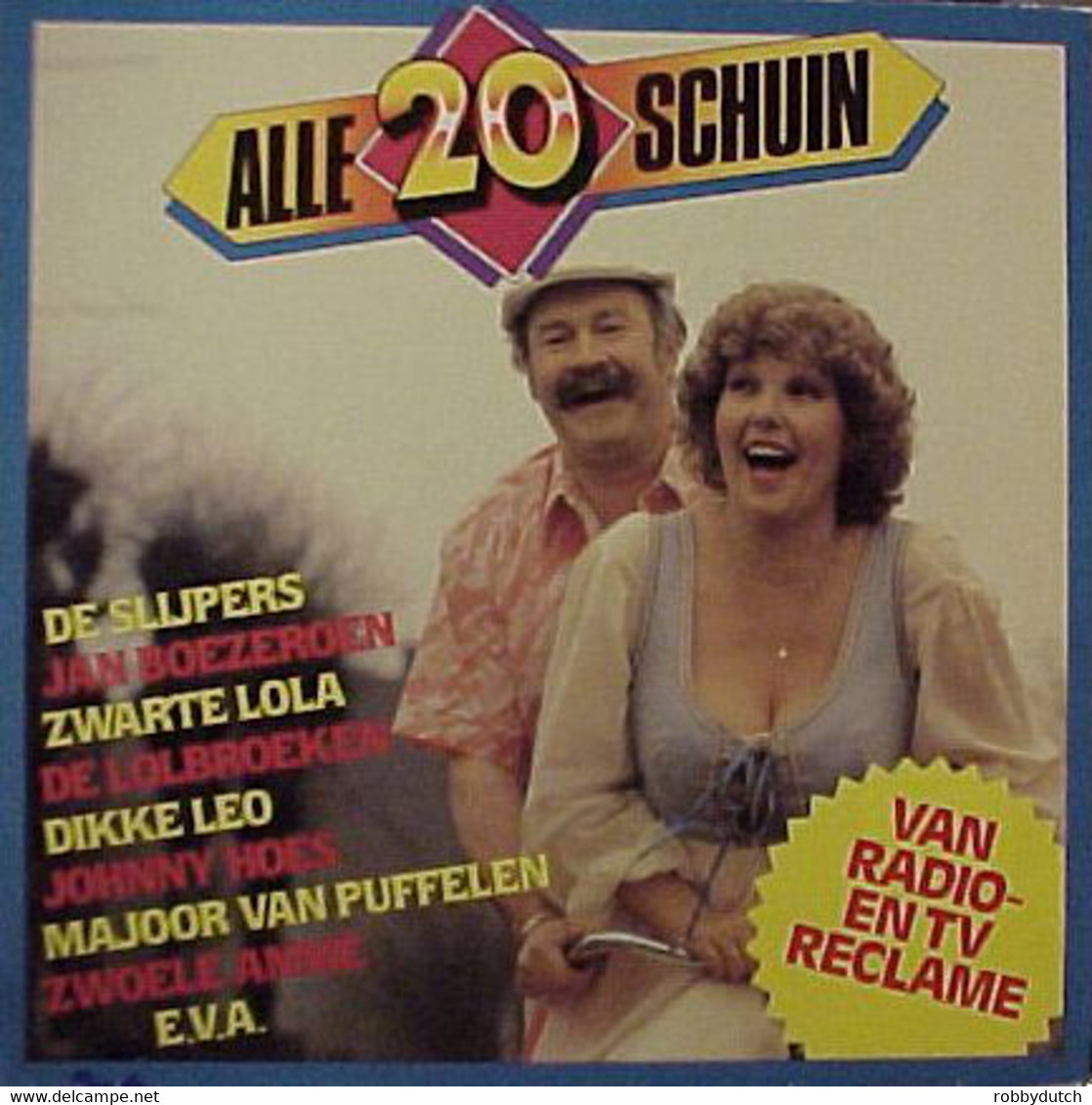 * LP *  ALLE 20 SCHUIN - DIVERSE ARTIESTEN (Holland 1981) - Sonstige - Niederländische Musik