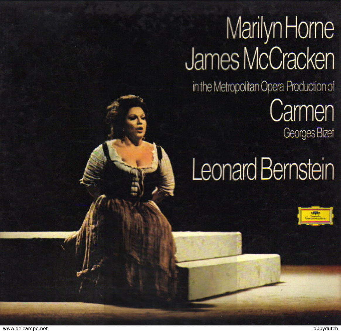 * 3LP Box *  Bizet : CARMEN - MARILYN HORNE / JAMES McCRACKEN / LEONARD BERNSTEIN A.o. - Opera