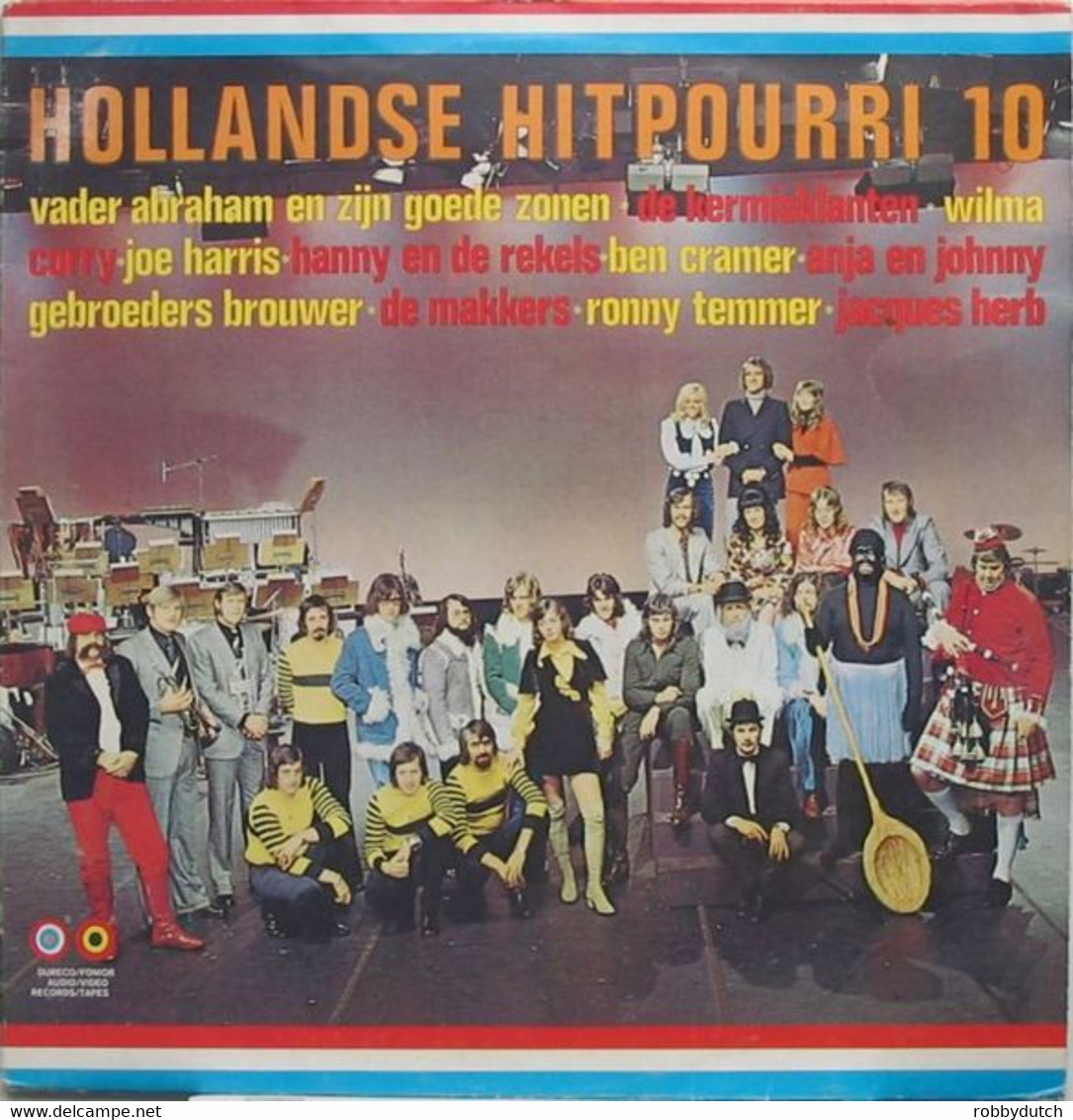 * LP *  HOLLANDSE HITPOURRI 10 - DIV. ART. (Holland 1972) - Autres - Musique Néerlandaise