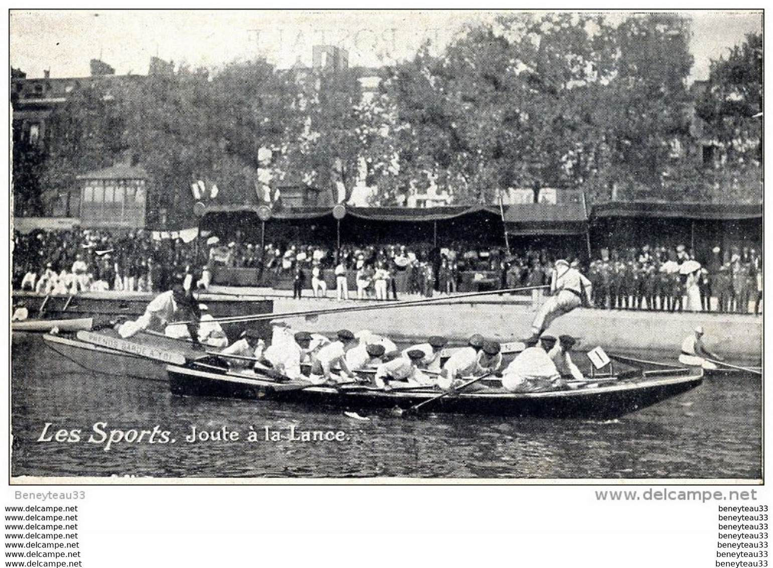CPA (Réf.G 187) LES SPORTS -Joute à La Lance - Rowing
