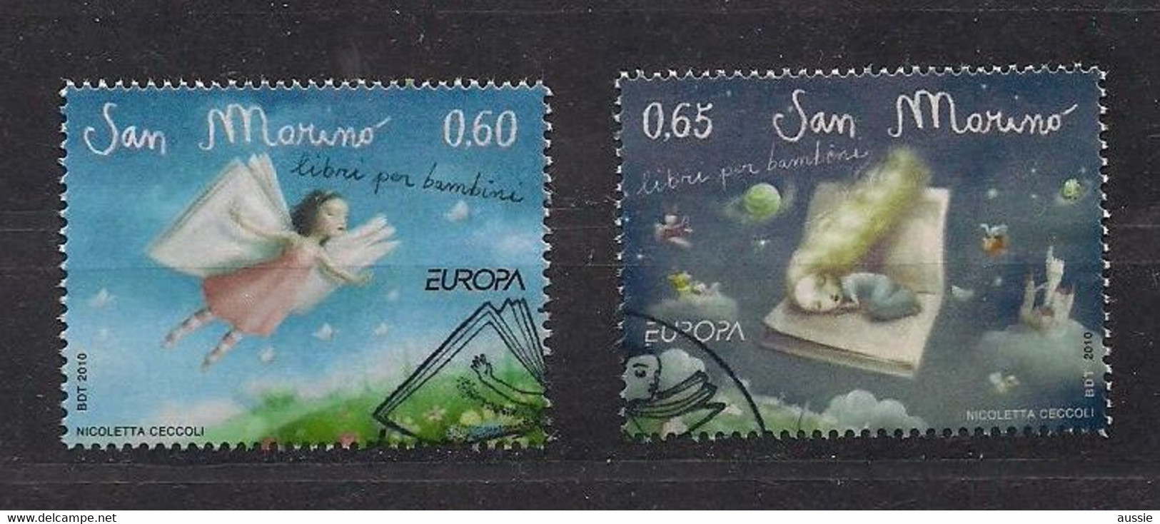 Cept 2010 Saint Marin San Marino Yvertn° 2226-227 (o) Oblitéré - Used Stamps