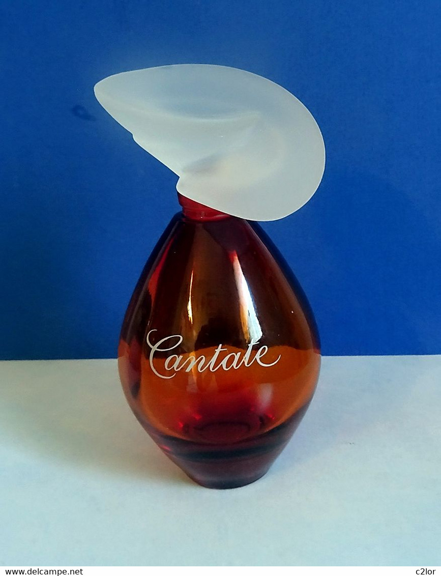 Flacon  "CANTATE " D'Yves ROCHER Eau De Toilette 100 Ml VIDE Pour Collection Ou Décoration - Flesjes (leeg)