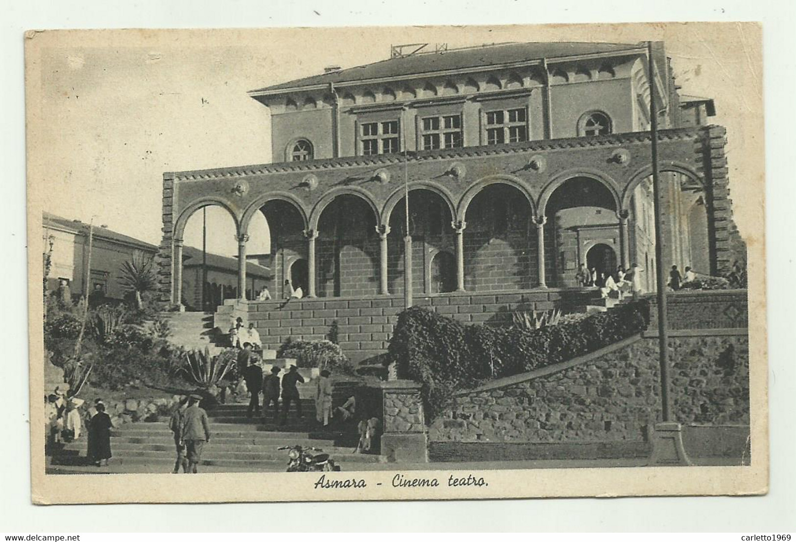 ASMARA - CINEMA TEATRO  - VIAGGIATA FP - Etiopía