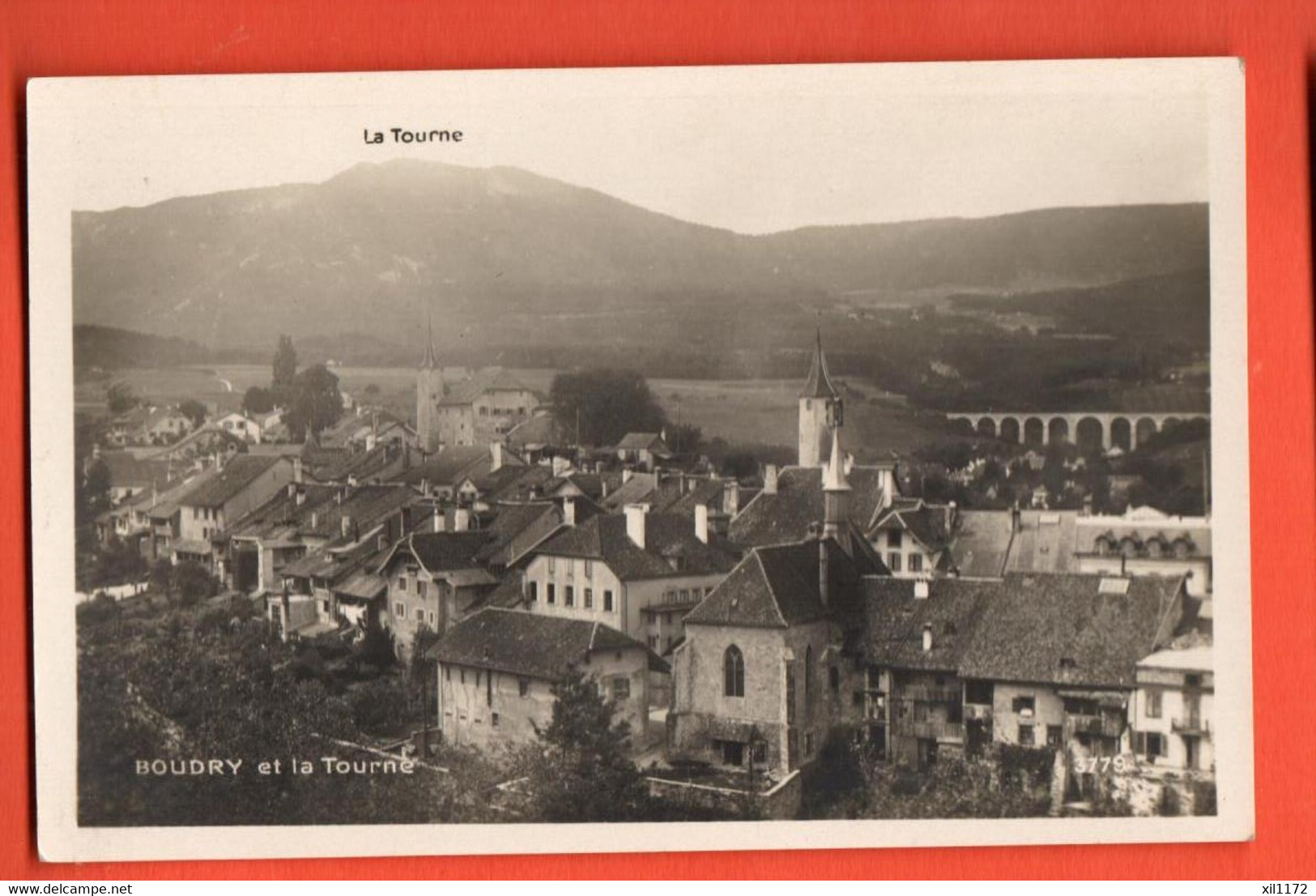 KCC-03 Boudry Et La Tourne.  Circulé 1912  Perrochet-Matile  Sans Numéro - Boudry