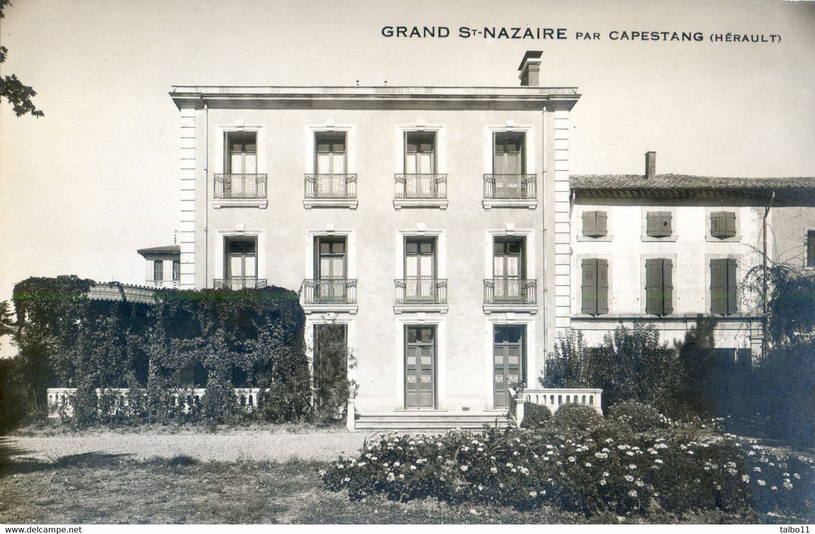 Grand St Nazaire Par Capestang - Carte Photo - Capestang