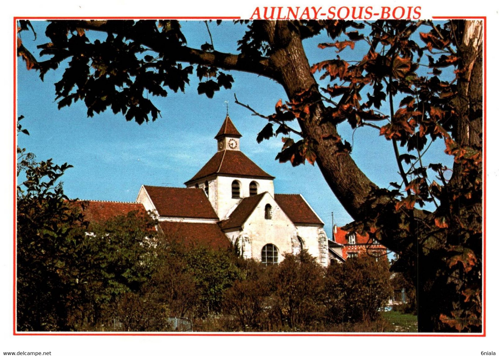 AULNAY SOUS BOIS Eglise Saint Sulpice   (recto-verso) 93 Seine Saint Denis - Aulnay Sous Bois