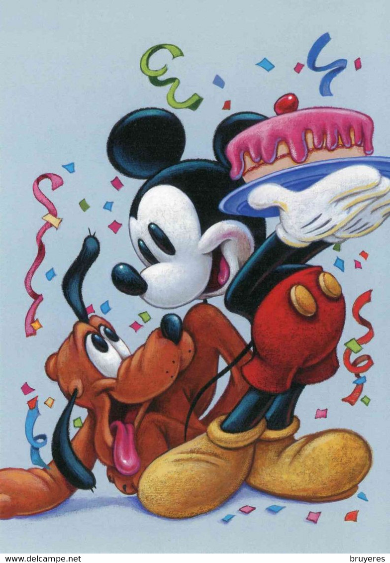 ENTIER POSTAL** De 2005 Des USA Sur CP Avec Timbre Et Illust. "MICKEY & PLUTO" - 2001-10